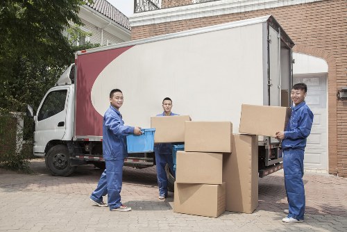 Man with a van vehicle ready for a local move in Belsize Park