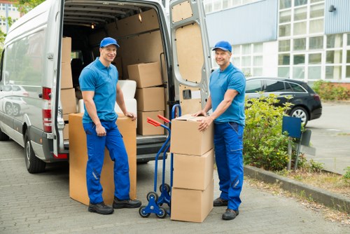 Careful waste sorting and recycling practices for a Belsize Park removals job