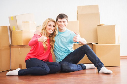 Moving truck hire in Belsizepark for homes and businesses